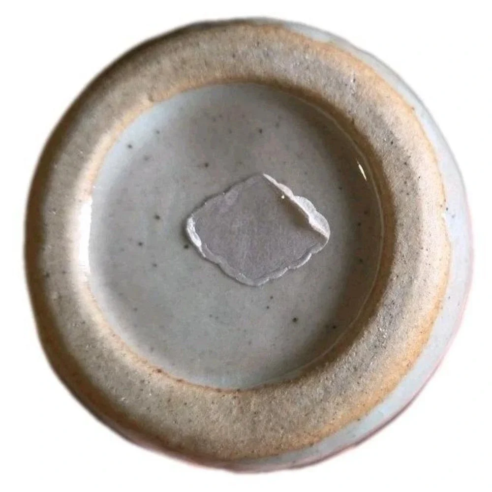 Otagiri Vintage stoneware‎ oil or vinegar cruet with a hand-painted wheat Design